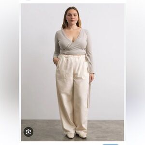 OZMA Juno Pant in Clay